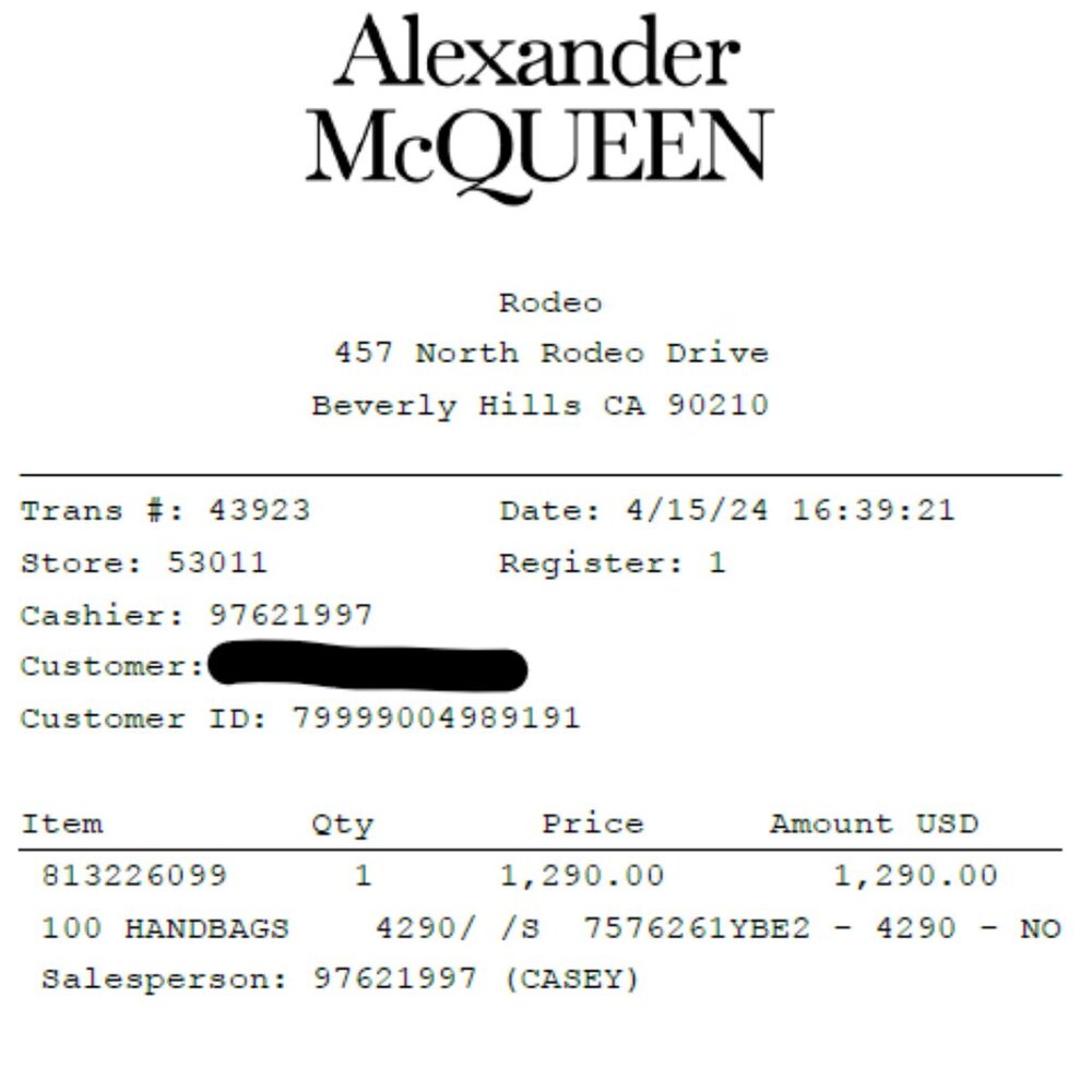 Alexander McQueen handbag - Picture 5 of 5